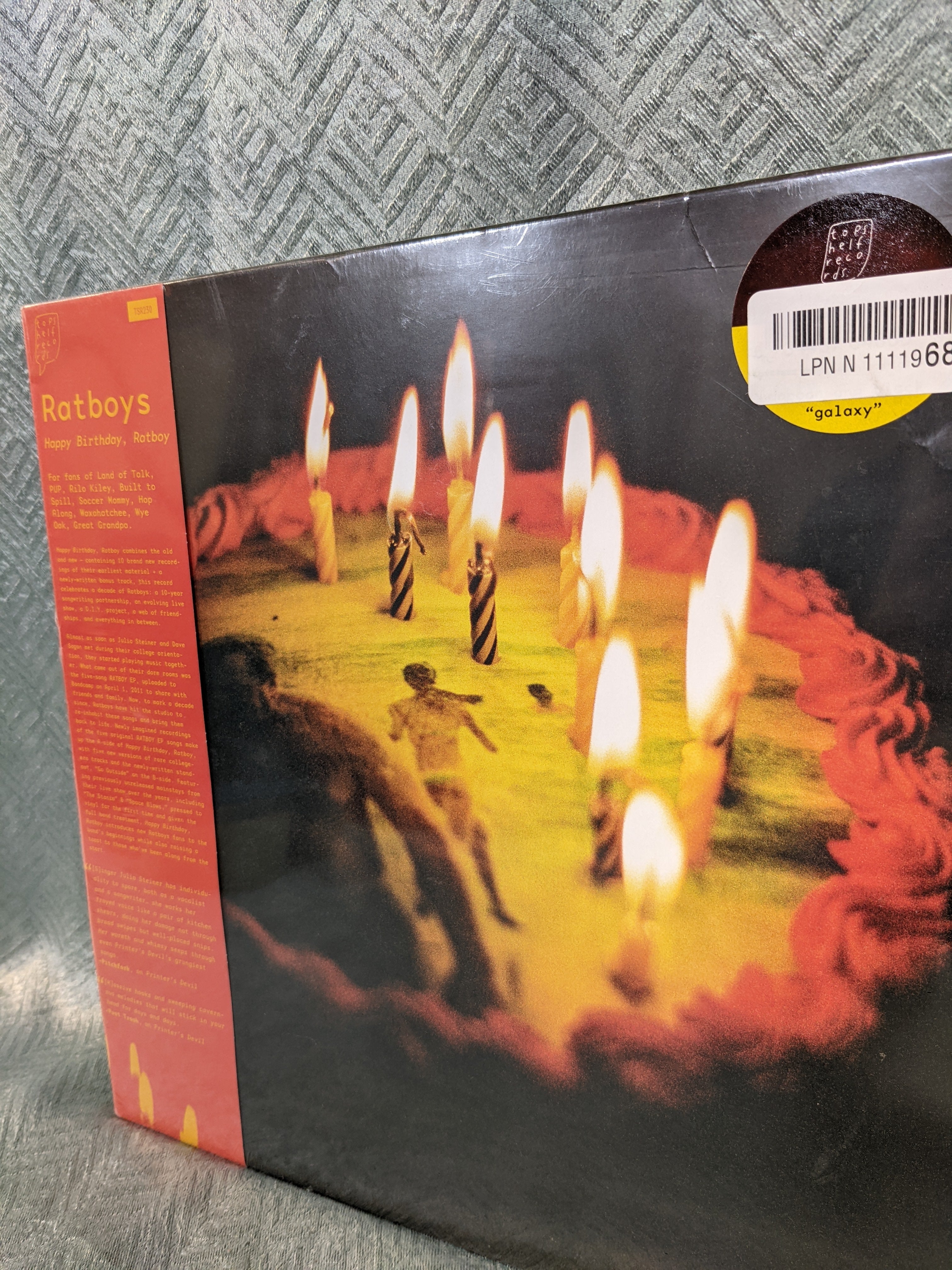 Happy Birthday, Ratboy BLACK & MAROON GALAXY (7580017983726)